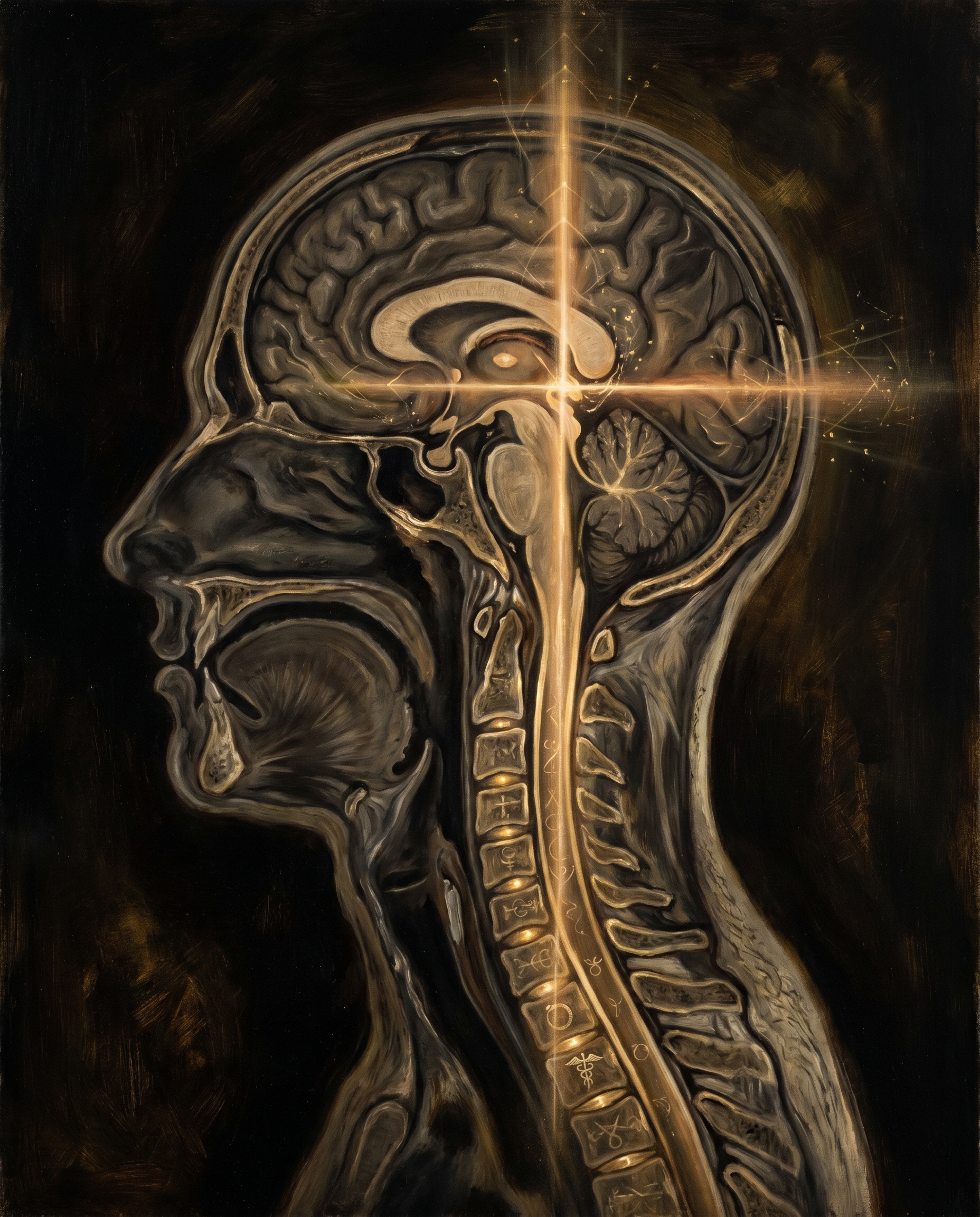 The Cross Within — Sacred anatomy